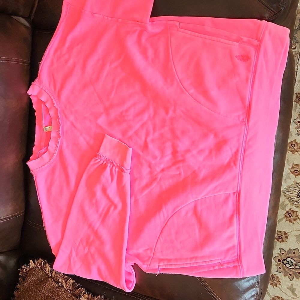 NWT ❗️ Free people houte pink oversize small S with pockets sweater - Picture 11 of 16
